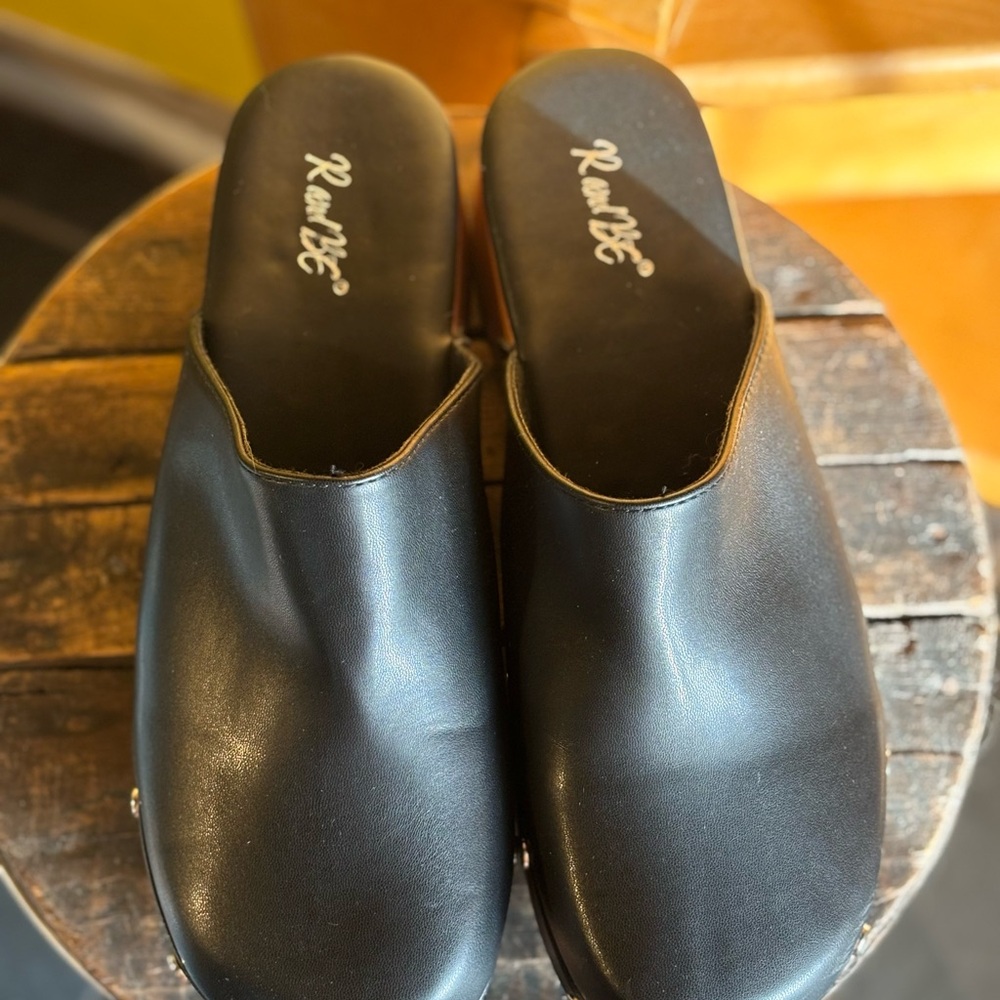 Black Mules for Women